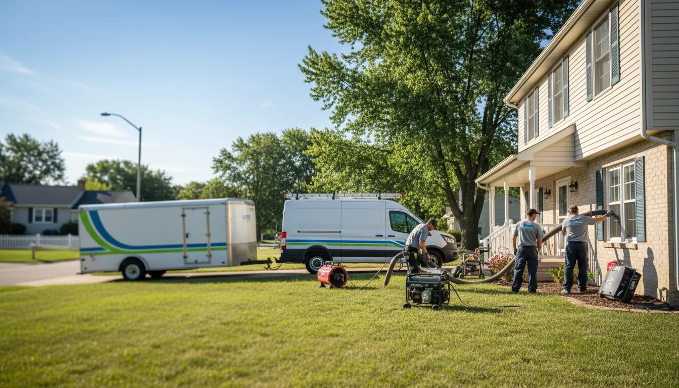 Flooded Basement Restoration And Cleanup With Repair in Mingo Junction, OH near me